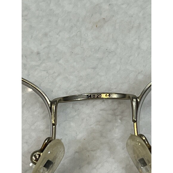 Polo Classic 162 by Ralph Lauren Italy Matte Gold Frame Eyeglasses Minimalist - Picture 4 of 8